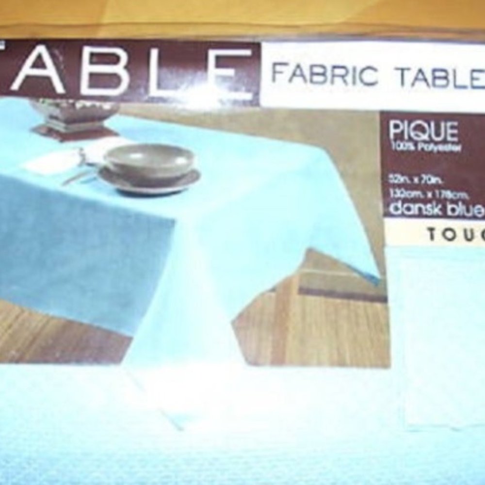 MAYTEX FABRIC TABLECLOTH 52" x 70" [132cm x 178m]